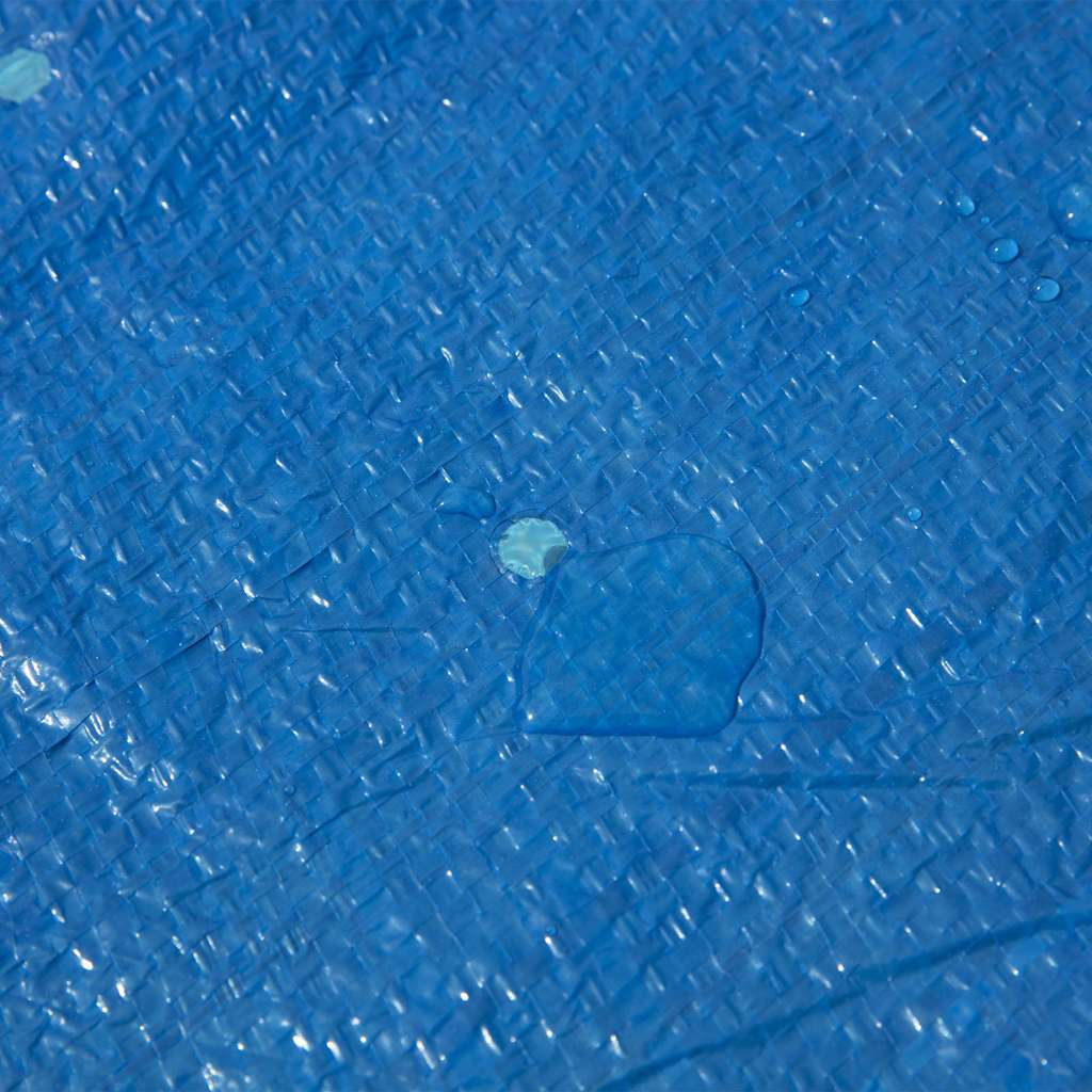 Pool Cover | Blue | Polyethylene | 221x150 cm | Durable | Pool Cover