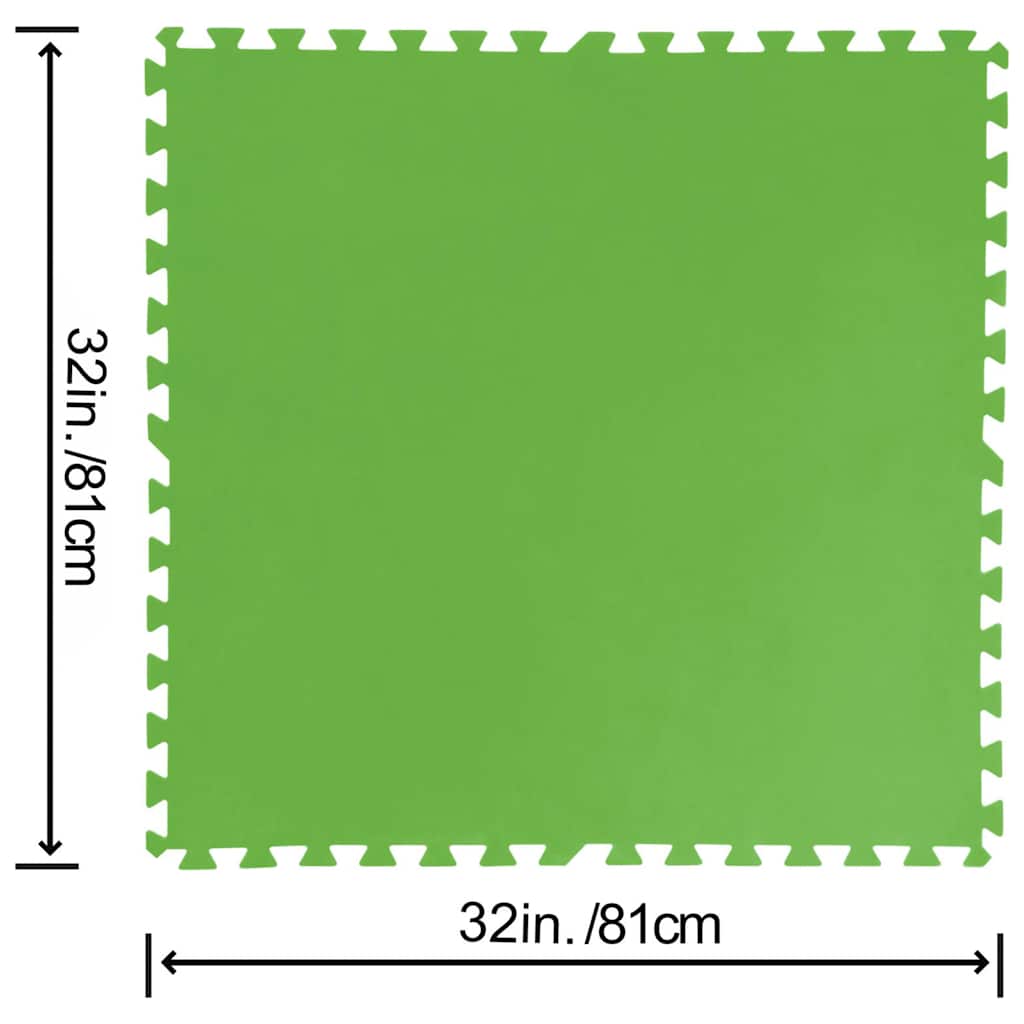Floor Protector | Green | Polyethylene | 5.47 m² total area
