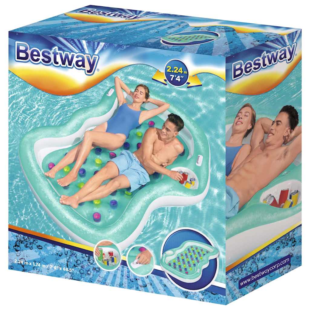 Pool Lounge | Multicoloured | Vinyl | 224 x 174 cm | Pool Lounge | Other