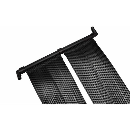 Solar Pool Heater | Black | Polyethylene | 2 panels | Portable