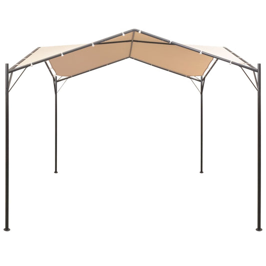 Gazebo | Beige | Oxford fabric | 4x4m | Durable | Gazebo | Square