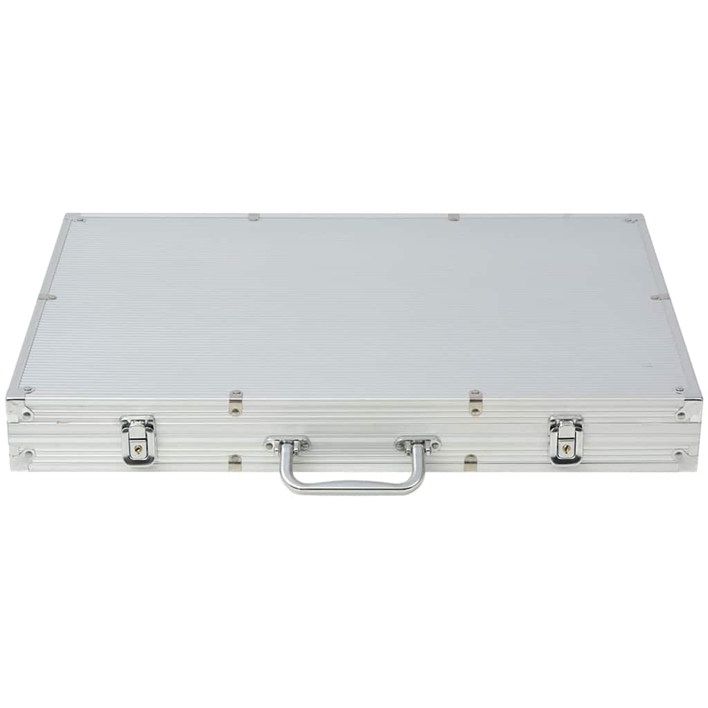 Poker Set with 1000 Chips Aluminium