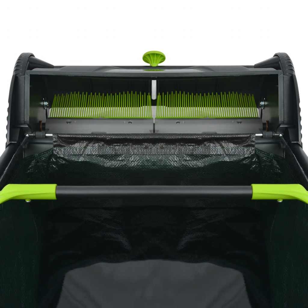 Lawn Sweeper | Black and Green | PP body | Medium | Height-Adjustable