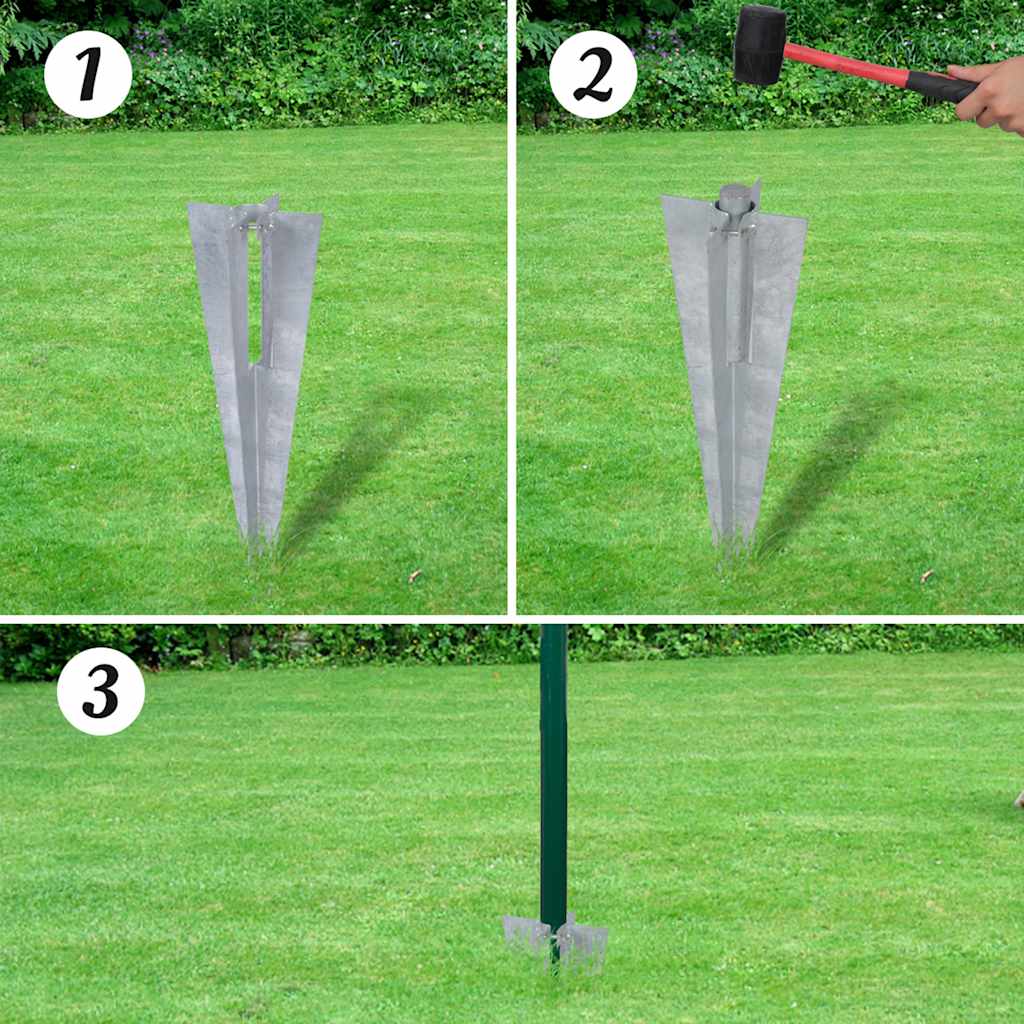 Euro Fence Steel 10x1.2 m Green
