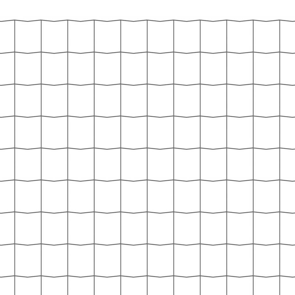 Wire Fences PVC-coated iron Grey