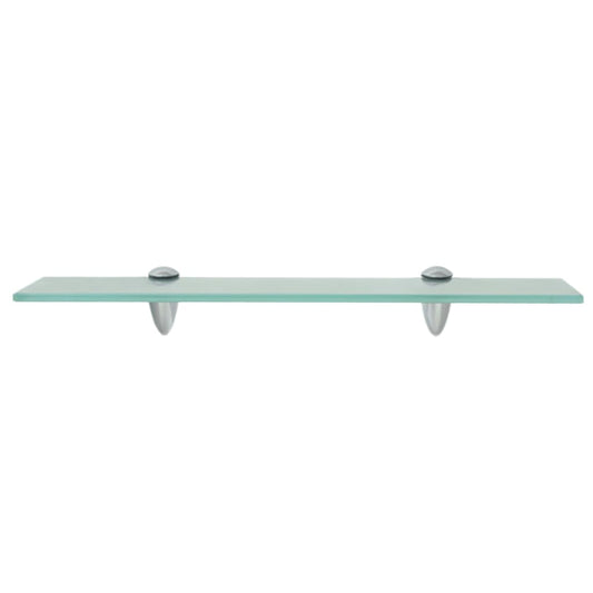 Floating Shelf | Clear | Tempered safety glass | 50 x 10 cm