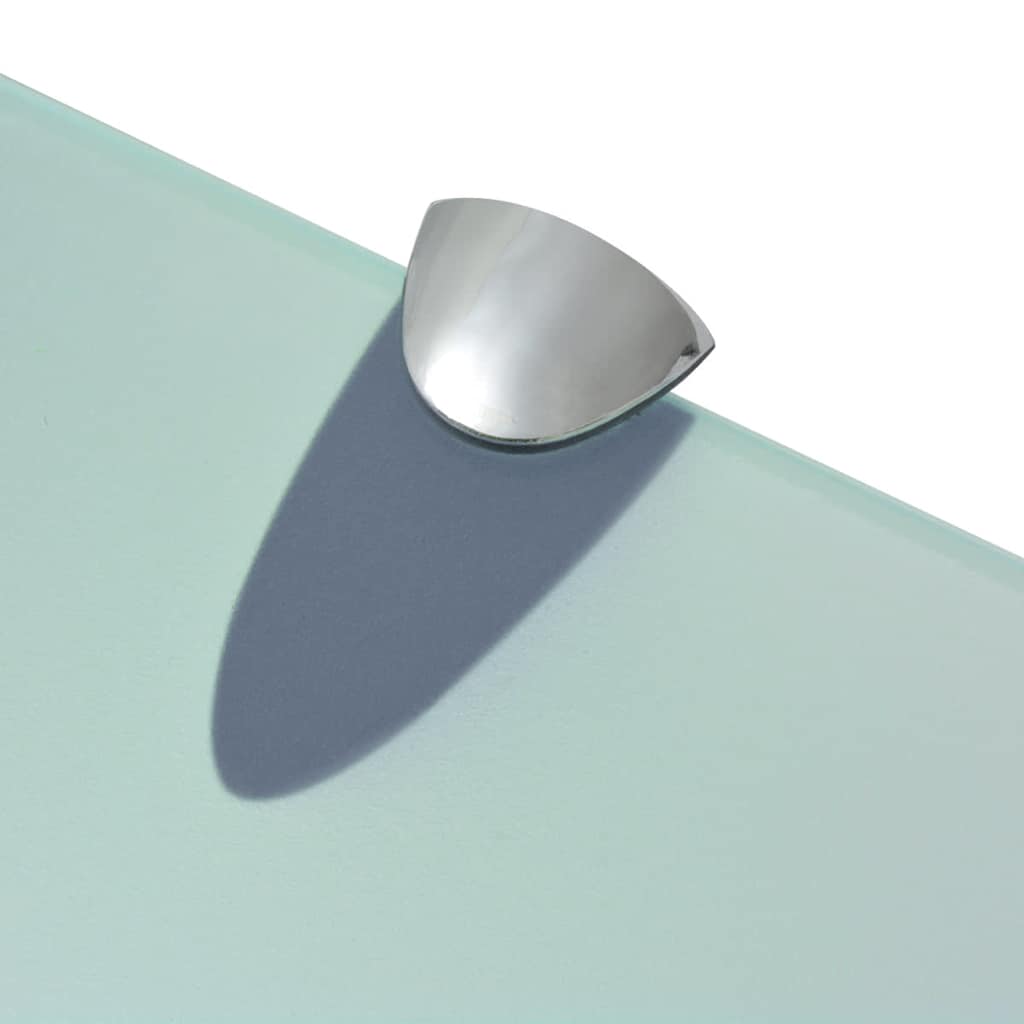 Floating Shelf | Clear | Tempered safety glass | 100 x 10 cm