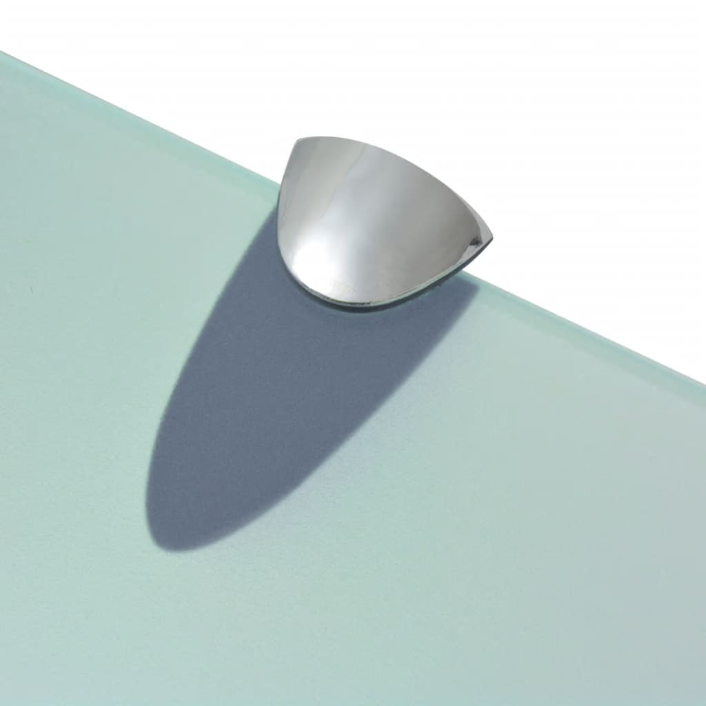 Floating Shelf | Clear | Tempered Safety Glass | 100x20 cm