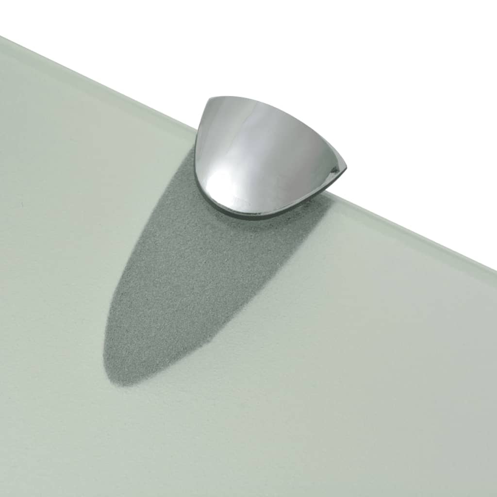 Floating Shelf | Frosted | Tempered safety glass, Zinc alloy | Medium