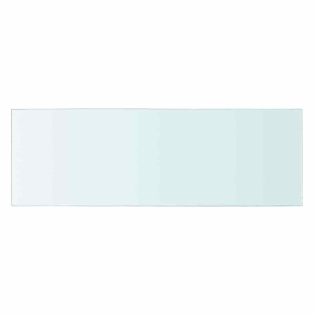 Glass Panel | Clear | Tempered Glass | 60 x 20 cm | Glass Shelf