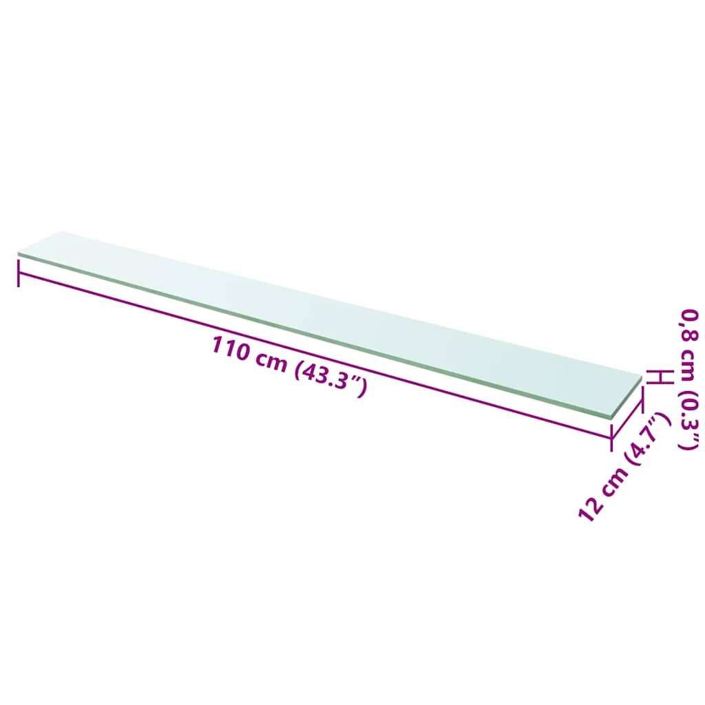 Glass Panel | Clear | Tempered glass | Medium | Durable