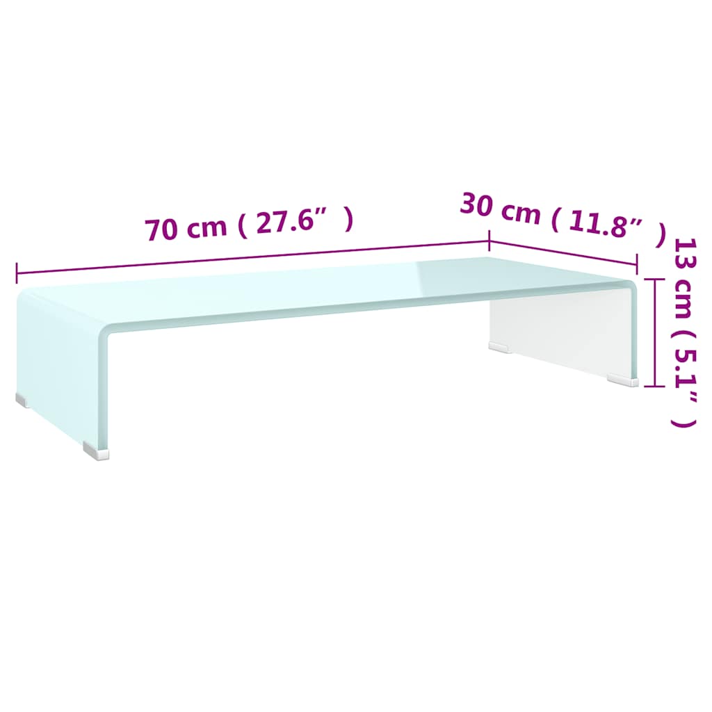 Tv Stand | Green | Glass | Medium | Durable | Tv Stand | Rectangular