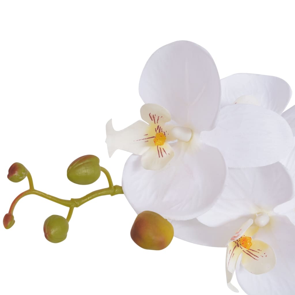 Fake Plant | White | Fabric flowers | 65cm | Decorative Inlays