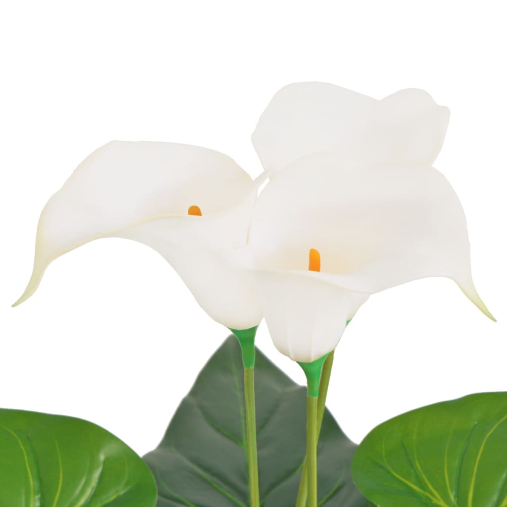 Fake Plant | White | Plastic | Small | Durable | Fake Plant | Cylindrical