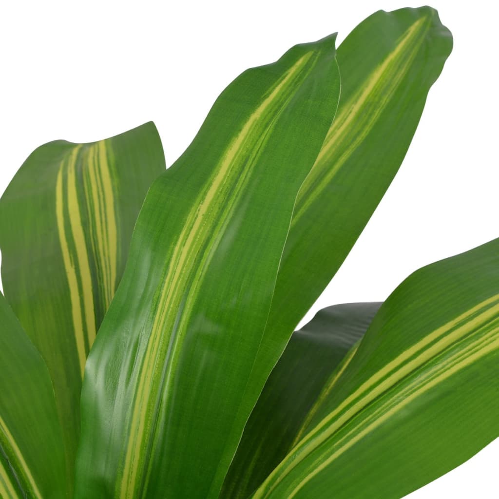 Fake Plant | Green and Yellow | Plastic and Iron Wire | 90 cm Tall