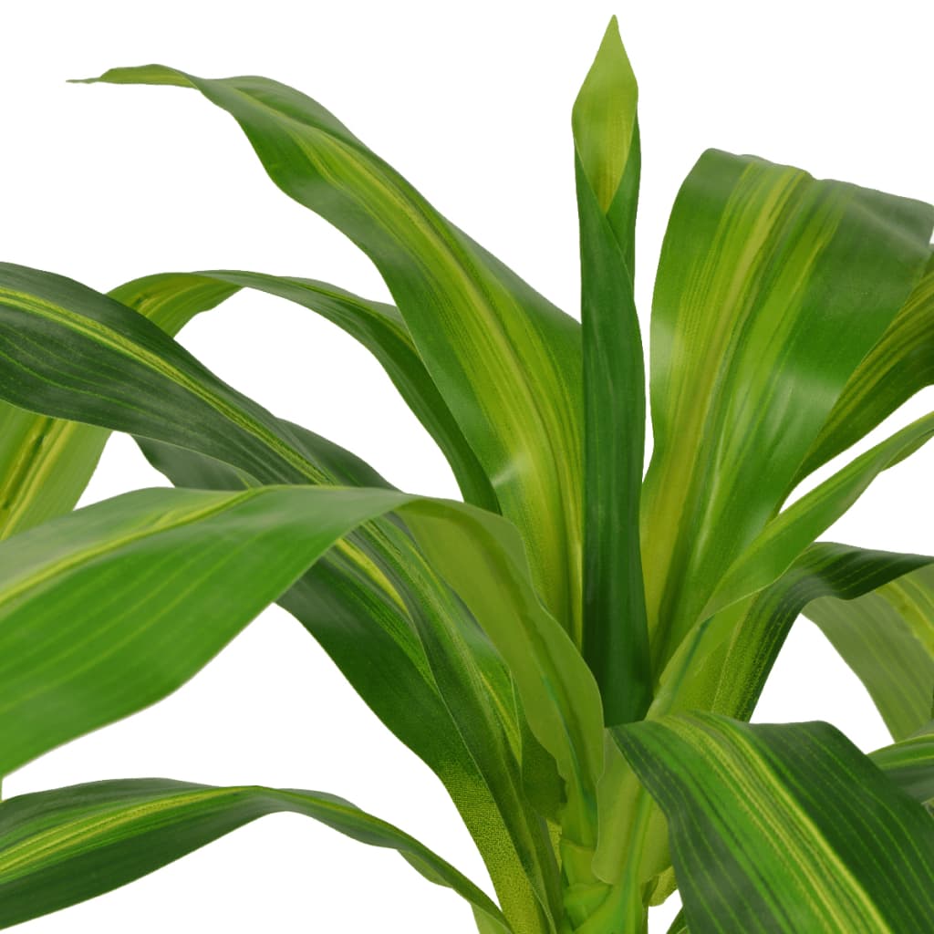 Artificial Plant | Green and Yellow | Plastic and Iron Wire | Medium