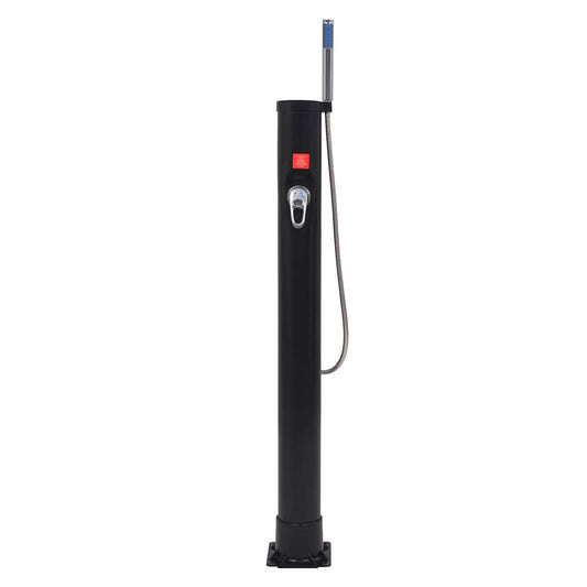 Solar Shower | Black | PVC | Medium | Adjustable Armrests