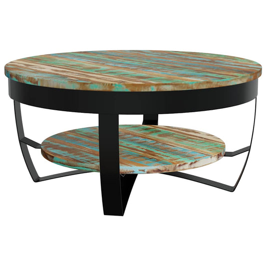 Coffee Table | Multicolour | Solid reclaimed wood | Medium | Industrial