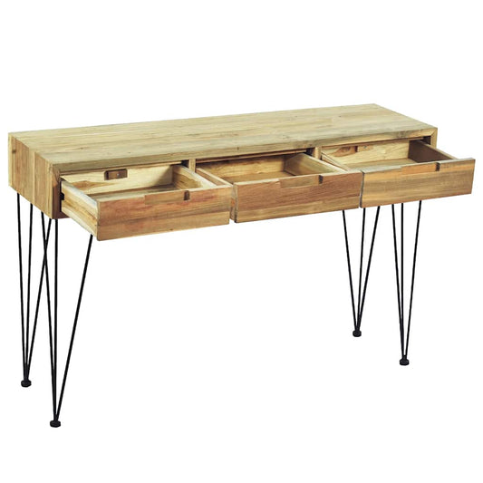 Console Table 120x35x76 cm Solid Teak
