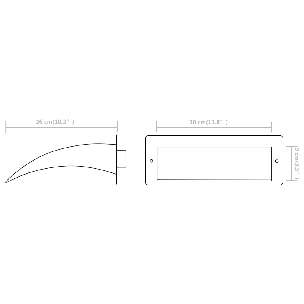 Pool Fountain | Silver | Stainless Steel (SS 304) | 30x9x26 cm