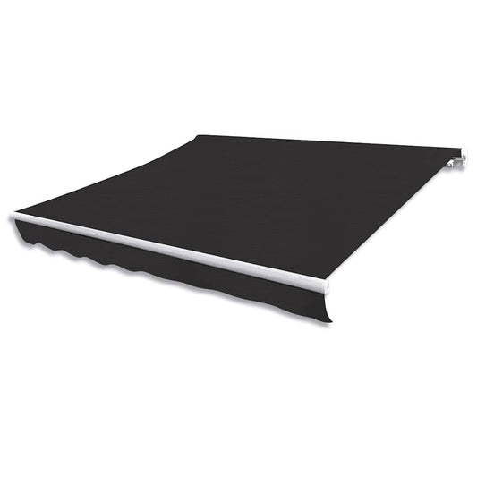 Manual Awning 3 x 2.5 m Anthracite 100% Polyester