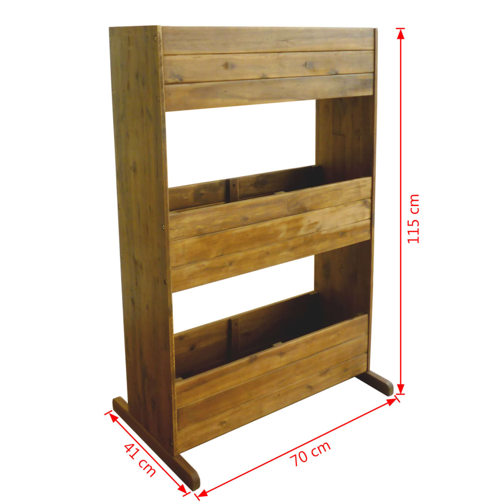 Garden Raised Bed | Natural wood