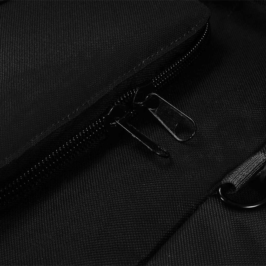 3-in-1 Army-Style Duffel Bag 45 L Black