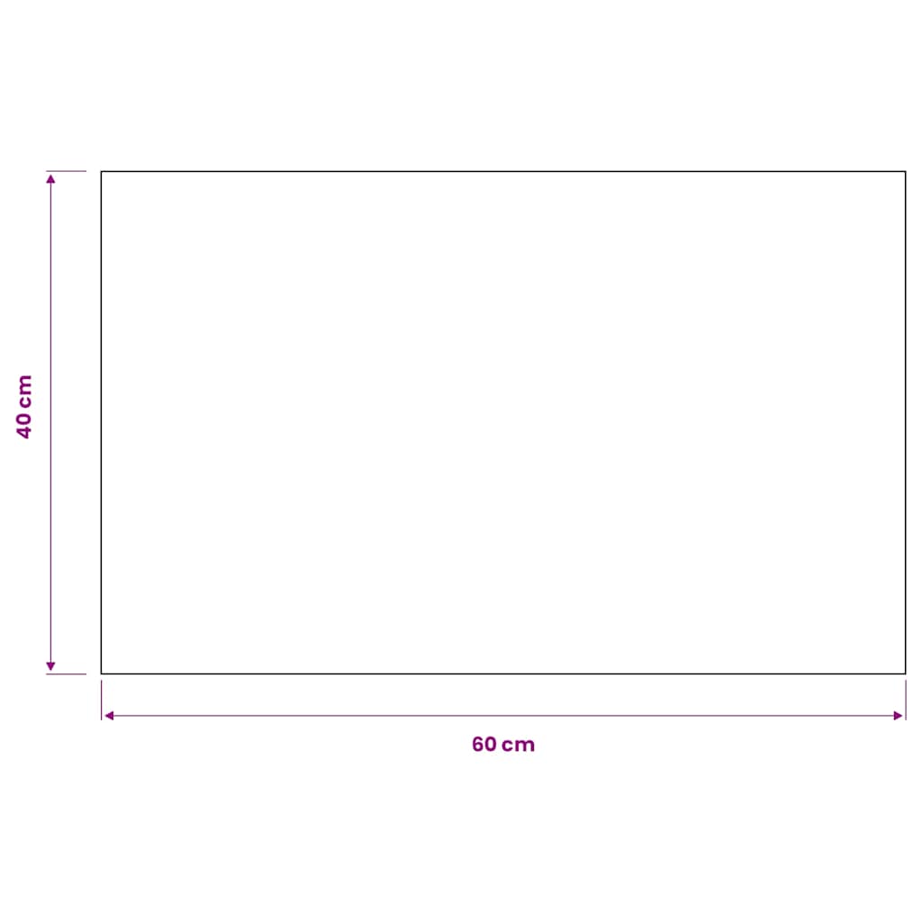 Door Mat | Black | Polypropylene, Rubber | 40x60 cm | Door Mat