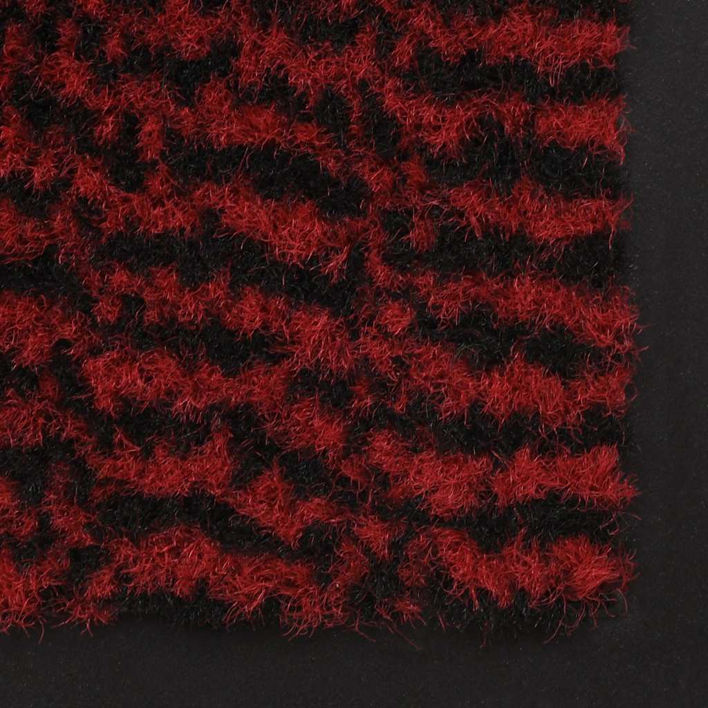 Door Mat | Red | Polypropylene | 80x120cm | Durable | Door Mat