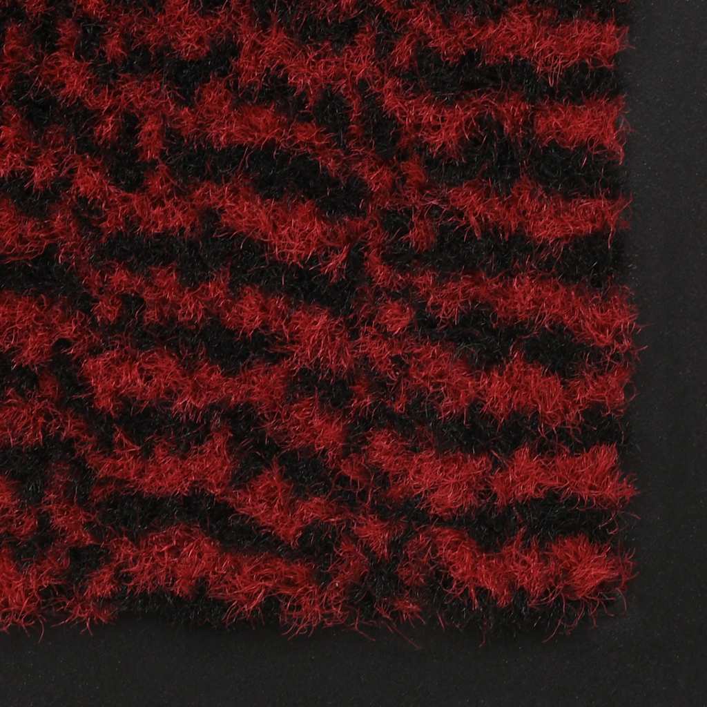 Door Mat | Red | Polypropylene | 90x150 cm | Non-slip | Door Mat