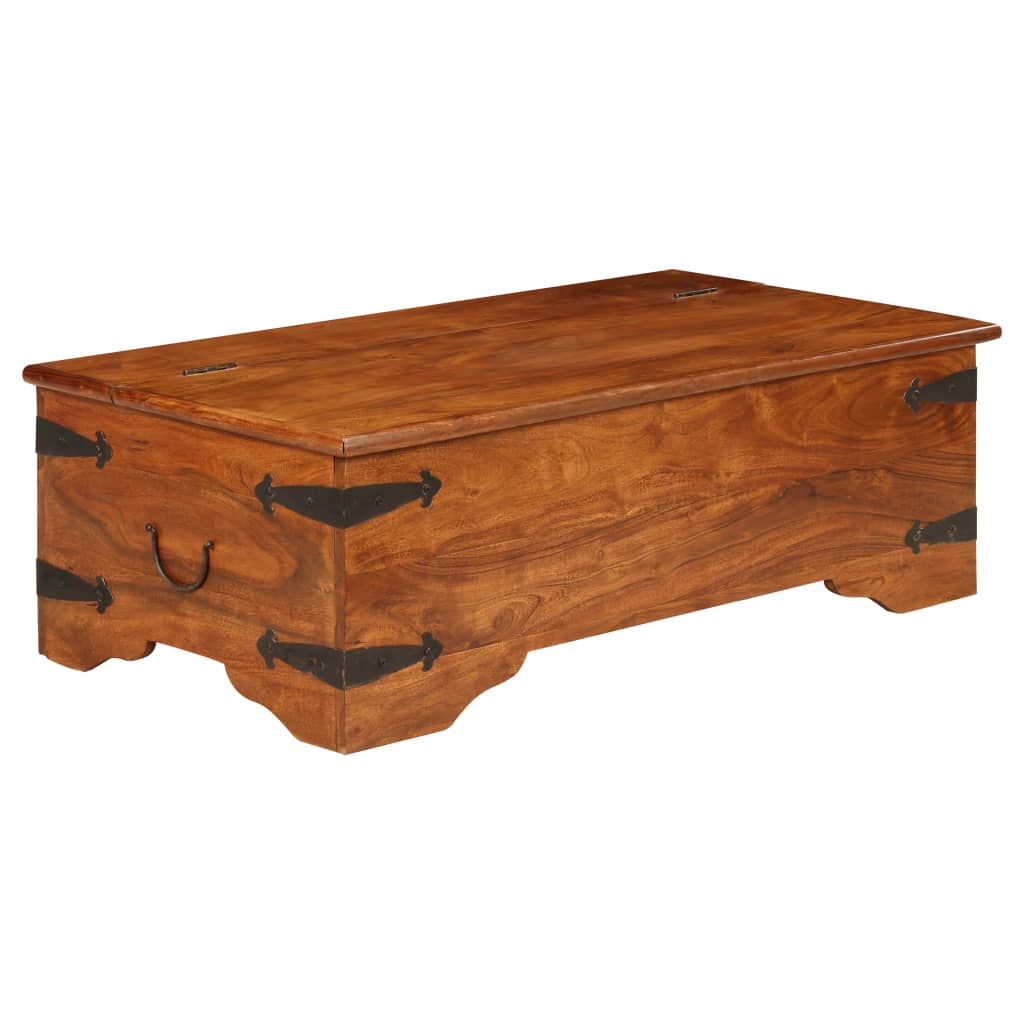 Coffee Table | Honey | Solid acacia wood | Medium | Flip-Top