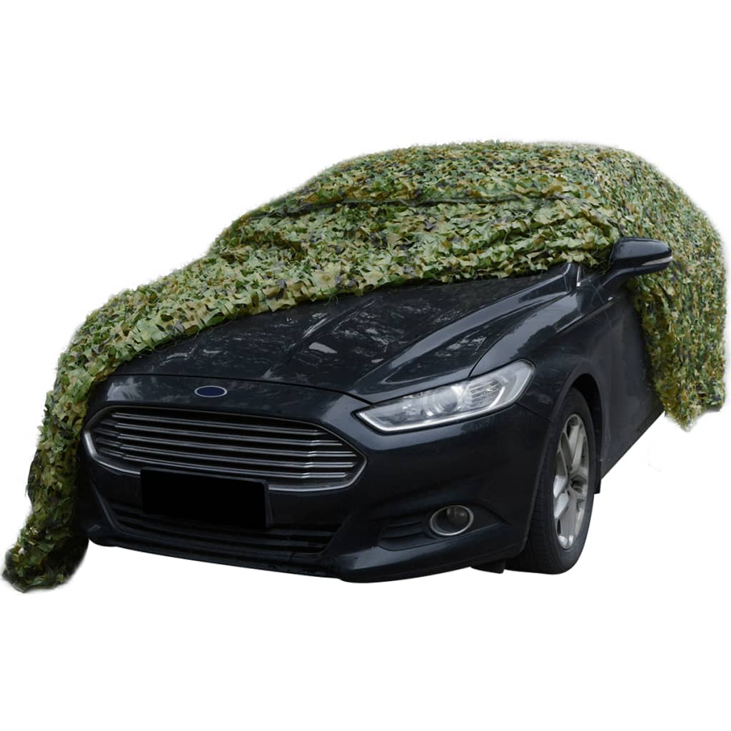Camouflage Netting with Storage Bag 6x6 m
