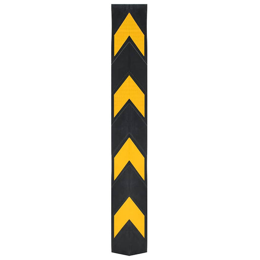 Reflective Corner Guards 5 pcs Rubber 80 cm