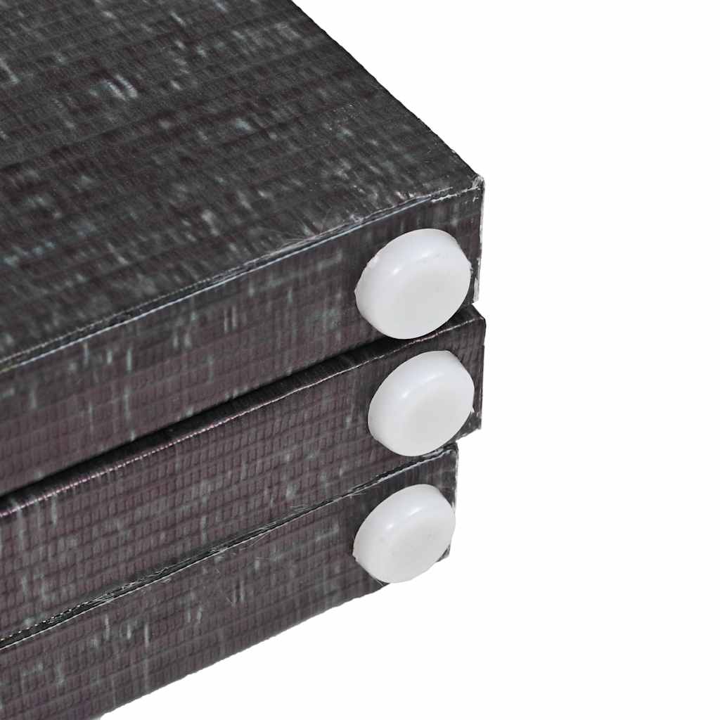 Folding Room Divider 228x170 cm Feathers Black and White