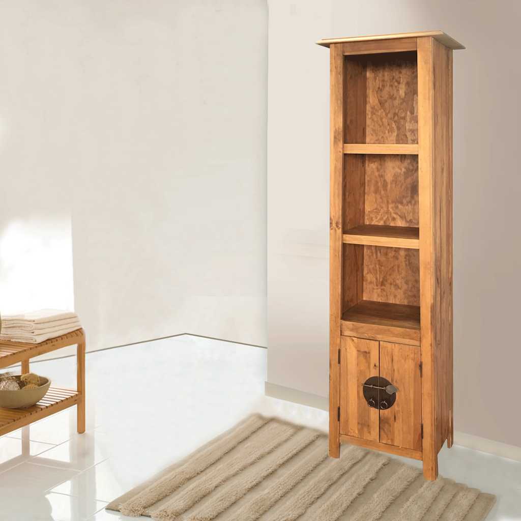 Freestanding Cabinet | Natural wood | Solid Pinewood | Tall