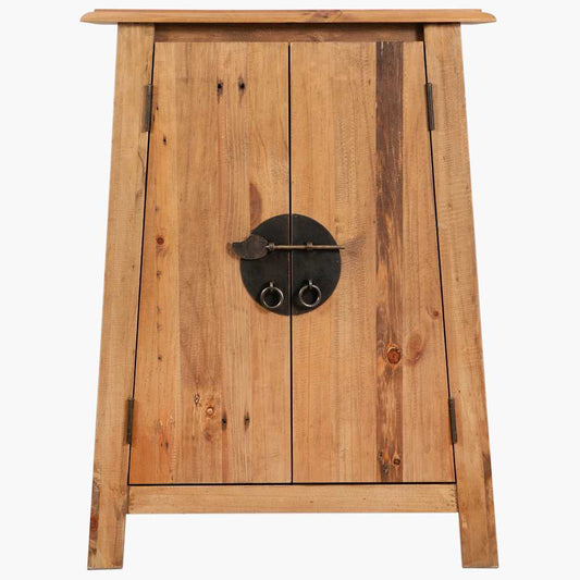 Side Cabinet | Natural wood | Solid pine wood | Medium | Side Cabinet