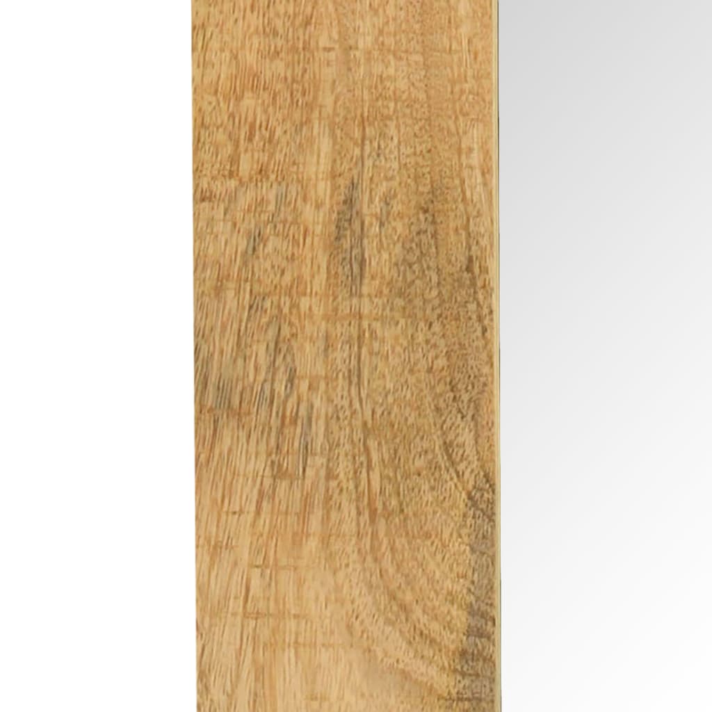 Mirror Solid Mango Wood 50x50 cm