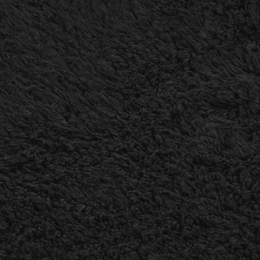 Bath Mat Set | Anthracite | 100% cotton | 50 x 78 cm | Bath Mat Set