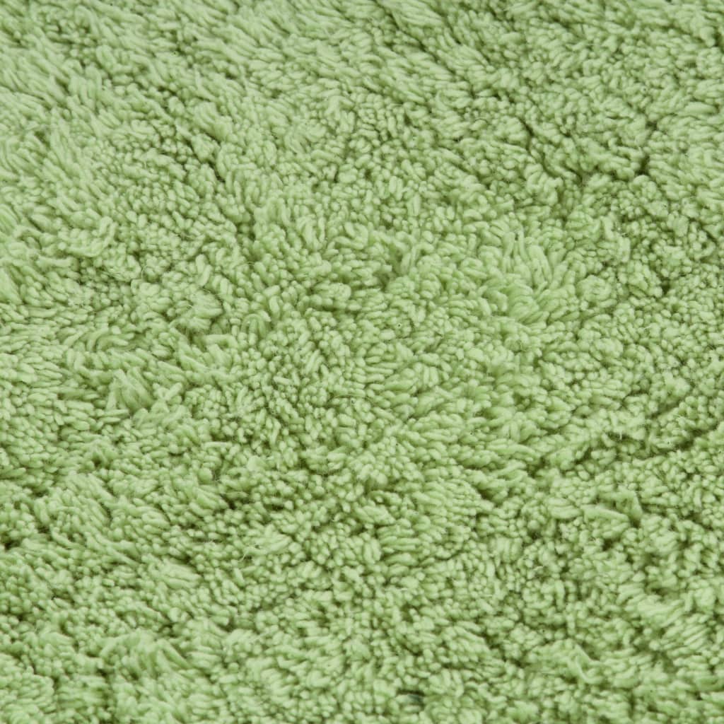 Bath Mat Set | Green | 100% cotton | Bath Mat Set | Other | Minimalist