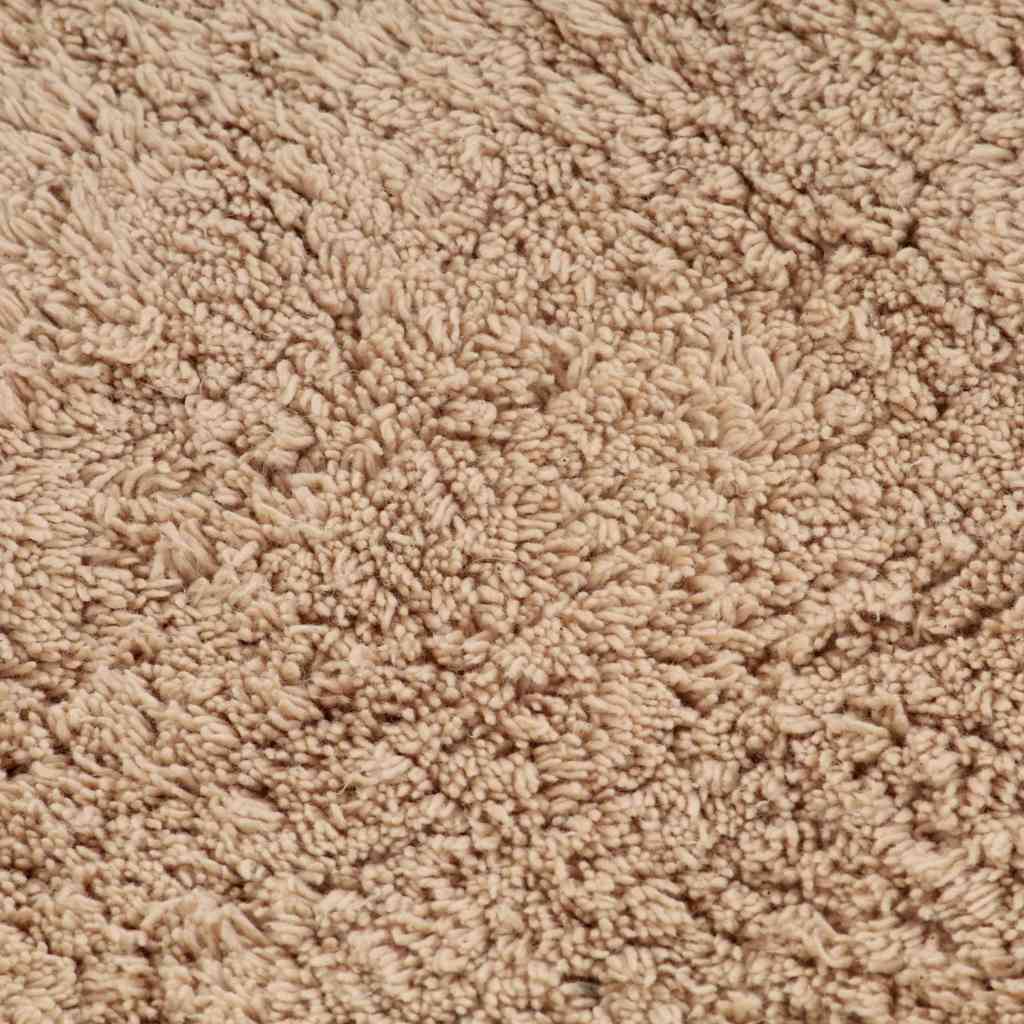 Bath Mat Set | Beige | 100% cotton | 63 x 93 cm, 44 x 52 cm