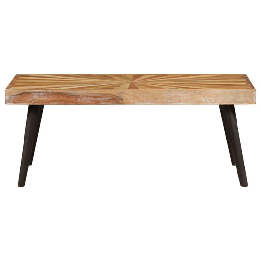 Coffee Table Solid Mango Wood 90x55x36 cm