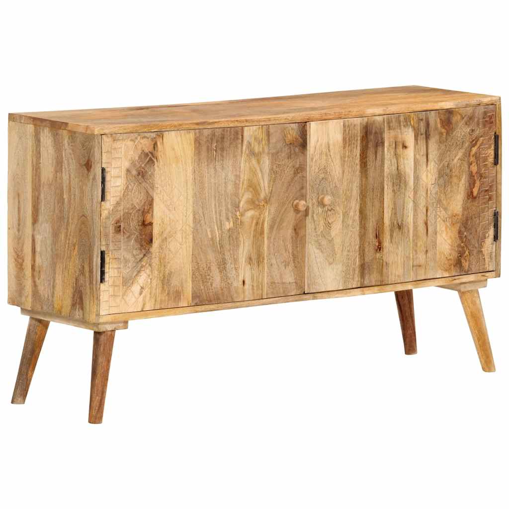 Sideboard | Bleached White with Natural Mango Wood Grain