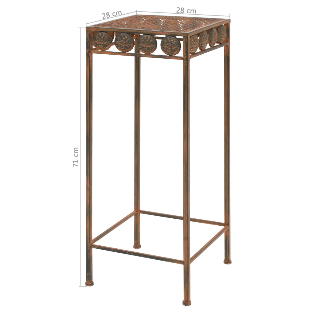 Plant Stand | Rusty | Metal | Set of 3 sizes: Large, Medium, Small