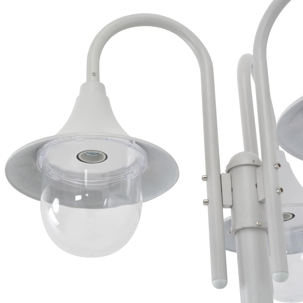 Garden Standing Light | White | Aluminium | Large | Durable
