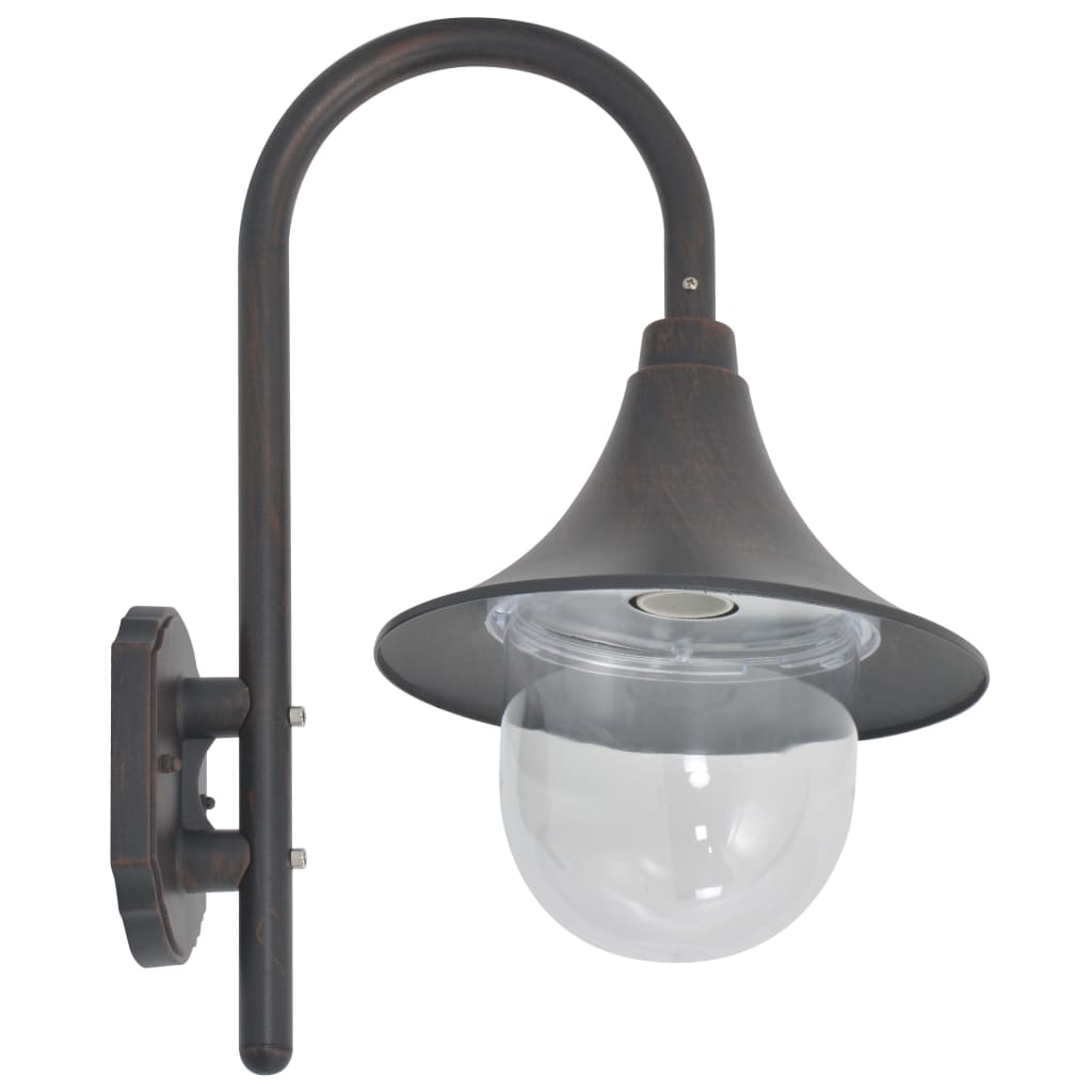 Outdoor Wall Light | Bronze | Aluminium frame | 42 cm | Durable