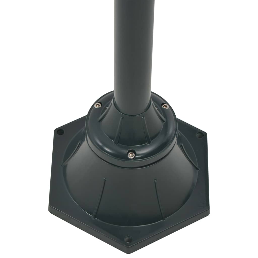 Garden Post Light | Dark Green | Aluminium | Large | Durable | Post Light