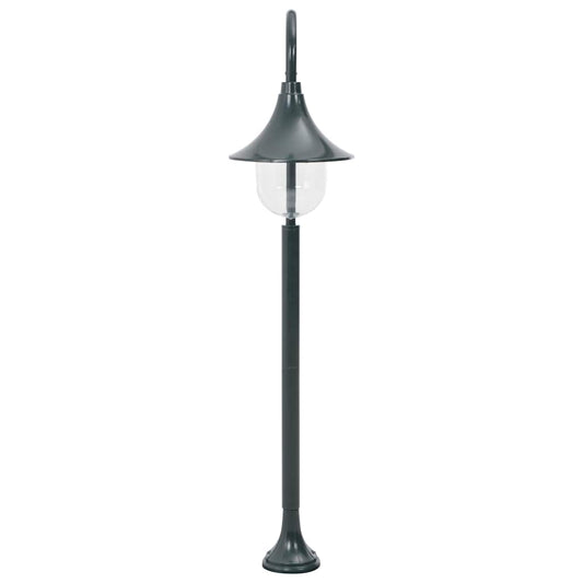 44218 vidaXL Garden Post Light E27 120 cm Aluminium Dark Green