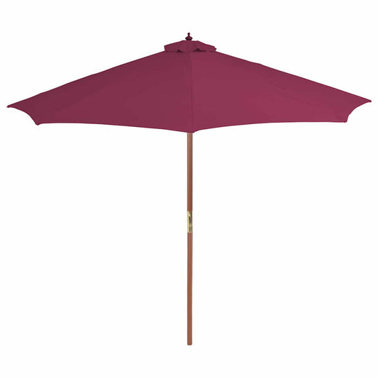 Garden Parasol | Bordeaux Red
