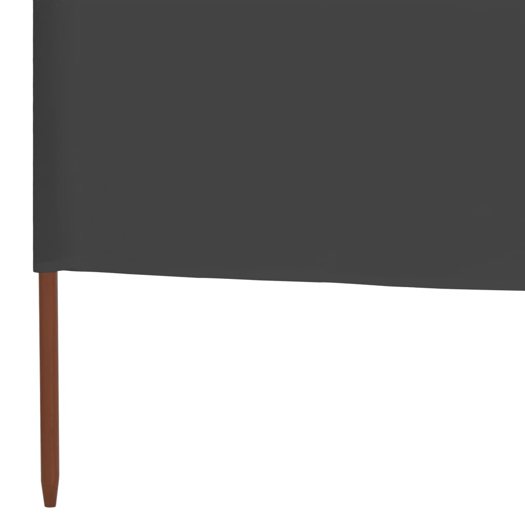 Wind Screen | Grey | Non-woven fabric and wooden pole