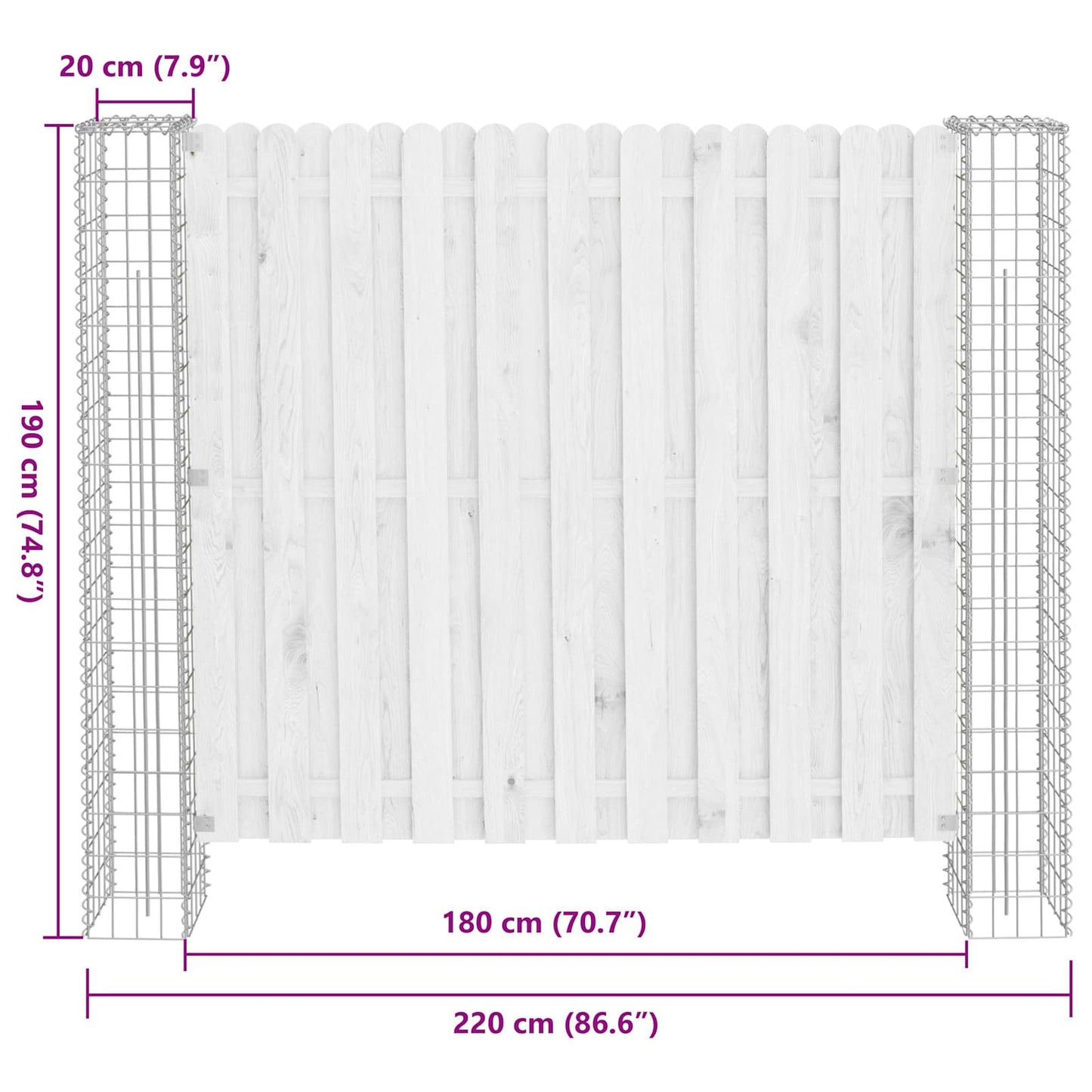gamb 2 fence post